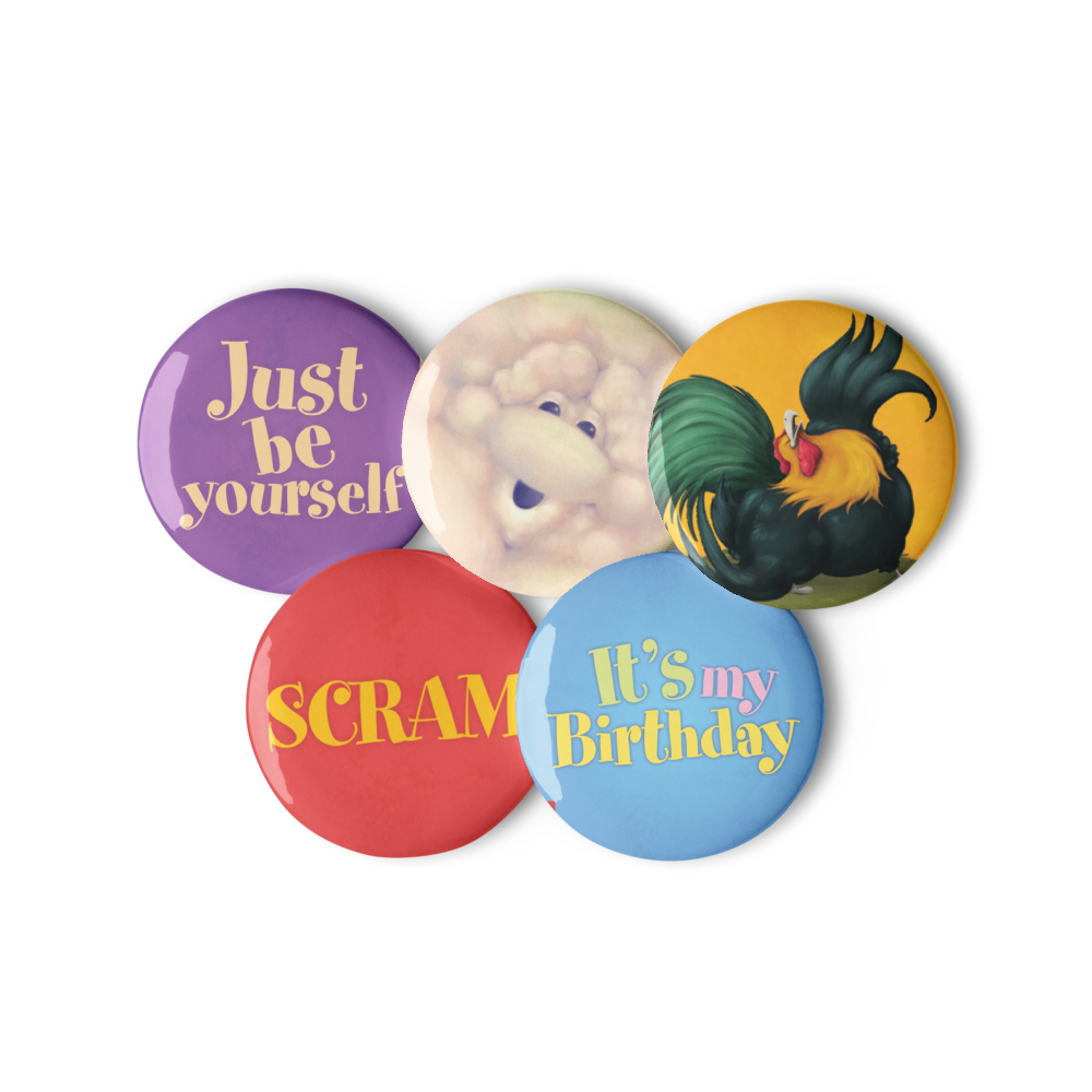 Clarence & Friends Pins Set 2