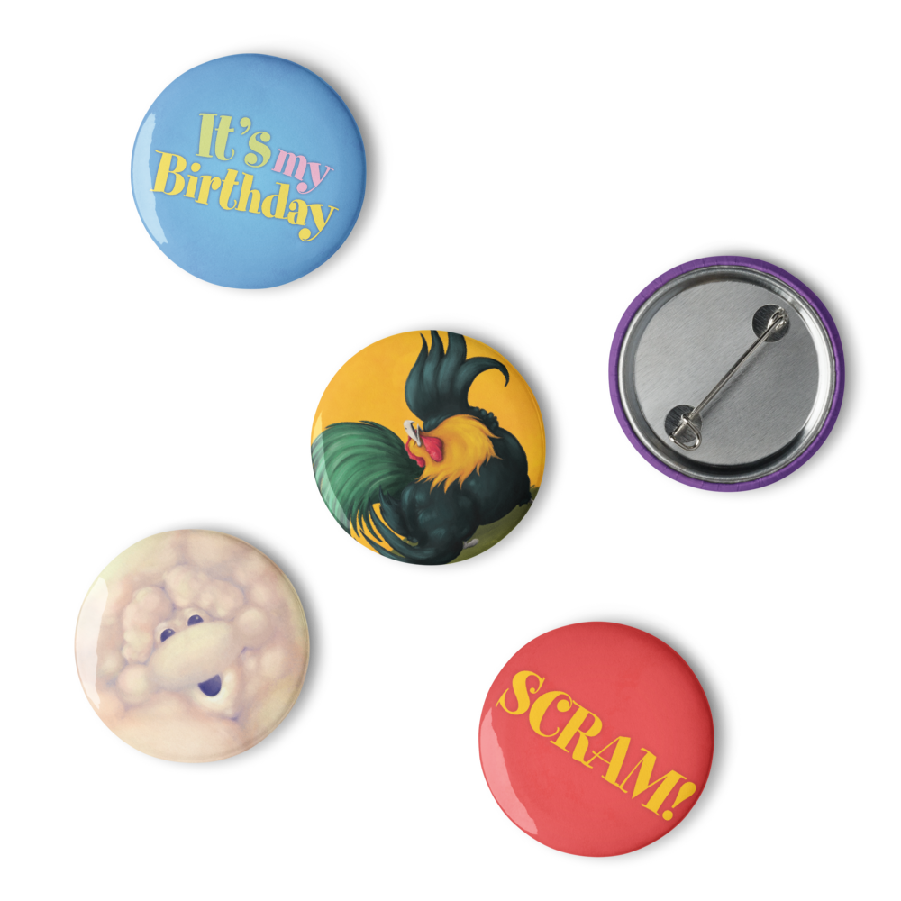 Clarence & Friends Pins Set 2