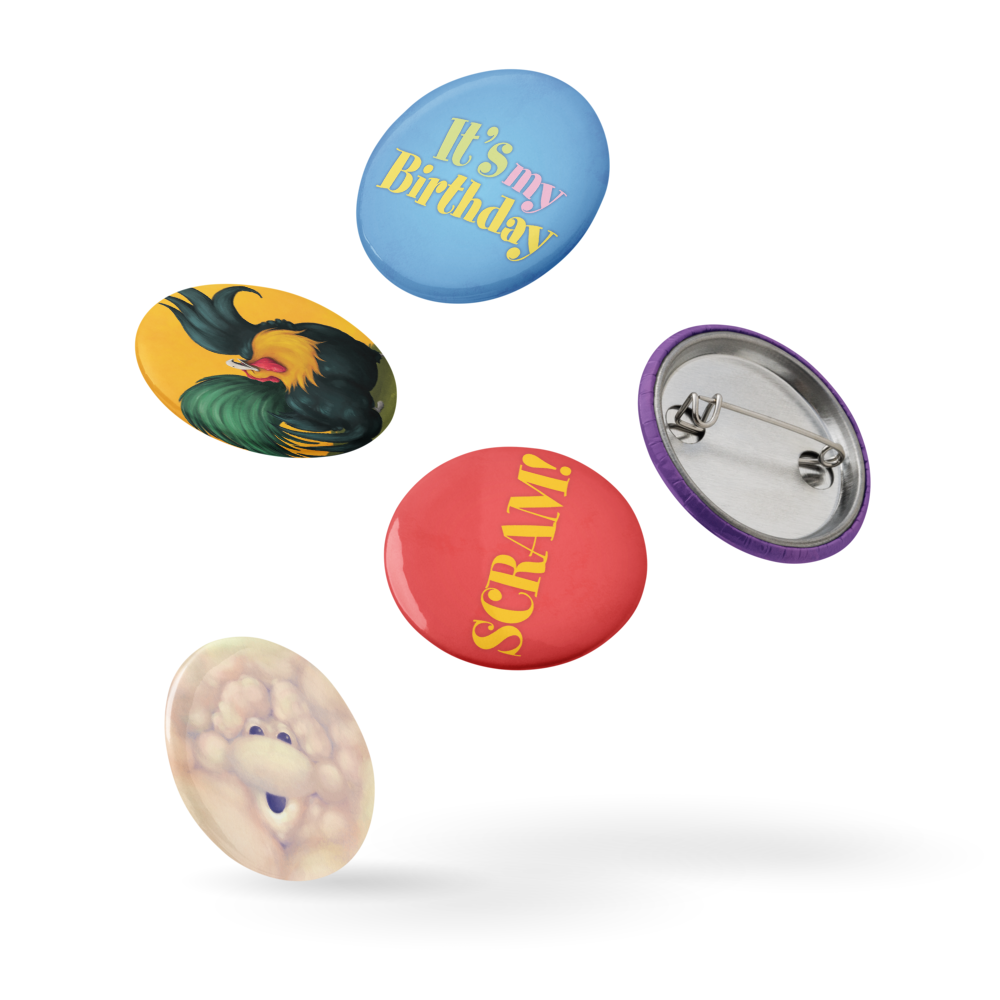Clarence & Friends Pins Set 2